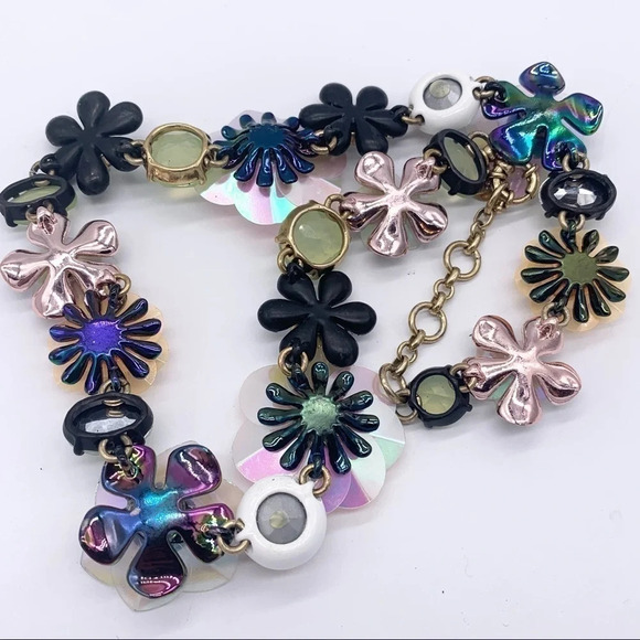 J. Crew Sequin Brulee Flower Necklace - Picture 9 of 11